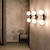 ieftine Lumini LED de Perete-lightinthebox led aplice de perete cromat cu 2 capete minimaliste lumina de montare pe perete lungă decor acasă corpuri de iluminat lumini de interior pentru sufragerie dormitor alb cald 110-240v