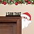 cheap Wood Wall Signs-Christmas Door Corner Sign Decoration, Funny Santa Door Frame Decorations Funny Door Frame Christmas Door Sign for Living Room Bedroom Office Outdoor Indoor Frame