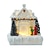 lichtgevend klein huis wit Europees warm licht klein huis kerstversiering decoratie besneeuwd huis voor kerstcadeaus voordelige Feestgunst-lichtgevend klein huis wit Europees warm licht klein huis kerstversiering decoratie besneeuwd huis voor kerstcadeaus