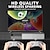 abordables Consoles de Jeux Vidéo-Powkiddy SF900 HD TV Game Stick Console de jeu vidéo rétro avec 2 contrôleurs de jeu 2,4 g sans fil pour joueurs de jeu, cadeaux de fête d&#039;anniversaire de Noël pour amis et enfants