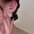 preiswerte Ohrringe-Damen Ohrstecker Edler Schmuck Klassisch Blütenform Stilvoll Einfach Ohrringe Schmuck Golden Für Hochzeit Party 1 Paar