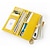 Χαμηλού Κόστους Πορτοφόλια-Γυναικεία Πορτοφόλι Πορτοφόλι κατόχου πιστωτικής κάρτας PU δέρμα Ψώνια Καθημερινά Φερμουάρ Ελαφρύ Ανθεκτικό Αντι-σκόνη Συμπαγές Χρώμα Μαύρο Κίτρινο Ροζ