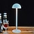cheap Table Lamps-Metal Cordless Table Lamp LED Eye Protection Hotel Restaurant USB Charging Bar Atmosphere Night Light 2000mAH
