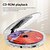 billige MP3-spiller-bærbar cd walkman oppladbar digital skjerm cd musikkspiller støtte tf kort berøringsskjerm mp3 disk stereo høyttaler hjem