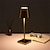 cheap Table Lamps-Rechargeable Cordless LED Table Lamp, Portable Metal Desk Lamp with Touch Switch, Nightstand Bedside Lamp for Bedroom Living Room Office College Dorm Dining Room Restaurant