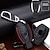 baratos Pendentes e Ornamentos para automóveis-Starfire carro remoto chave caso capa de couro chaveiro apto para mercedes-benz amg 3 botões chave