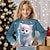 cheap Girl&#039;s 3D Hoodies&amp;Sweatshirts-Girls&#039; 3D Cat Sweatshirt Pullover Long Sleeve 3D Print Fall Winter Fashion Streetwear Adorable Polyester Kids 3-12 Years Crew Neck Outdoor Casual Daily Regular Fit