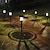 olcso Pathway Lights &amp; Lanterns-kültéri napelemes út lámpa led fényvezérlő pázsit lámpa kerti dekoratív dugós lámpák vízálló udvari lámpák kültéri lámpák