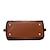 cheap Handbag &amp; Totes-Women&#039;s Handbag PU Leather Daily Large Capacity Waterproof Geometric Black Brown Green