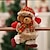 お買い得  クリスマス飾り-子供のためのストッキングスタッファークリスマスツリーペンダント生地のおもちゃの人形クリスマスツリー吊り下げ装飾品クリスマス装飾家庭用子供のギフトノエル装飾