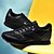 olcso Tornacipők férfiaknak-Férfi Női Tornacipők Fehér cipők Gyalogló Alkalmi Napi Műbőr Kényelmes Fűzős Fekete Fehér Tavasz Ősz