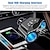 cheap Bluetooth Car Kit/Hands-free-New Bluetooth 5.0 Dual USB Fast Charger 2 Ways Car Cigarette Lighter Socket Car Chargers Splitter Adapter 4.8A Car Phone Charger