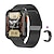 levne Chytré hodinky-LIGE BW0619 Chytré hodinky 2.01 inch Inteligentní hodinky Bluetooth Záznamník hovorů Sledování aktivity Měřič spánku Kompatibilní s Android iOS Dámské Muži Kompas Záznamník zpráv Krokovač IP 67 44mm