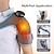 abordables Masajeador de cuerpo entero-Calefacción eléctrica vabración masaje de hombro rodillera terapia de articulación de hombro masaje de vibración hombro codo ortopédico alivio del dolor