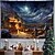 abordables tenture de tapisserie de noël-décorations de Noël crèche baptême tapisserie suspendue art mural grande tapisserie murale décor photo toile de fond couverture rideau maison chambre salon décoration