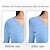 cheap Home Supplies-1Pair Soft Silicone Shoulder Anti Slip Padded Shoulder Pad for Woman Shoulder Enhancer Reusable Self-Adhesive Clothing Decoration