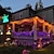 abordables Guirlandes Lumineuses LED-guirlande lumineuse violette d&#039;Halloween 8 fonctions guirlande lumineuse décorative d&#039;Halloween intérieure et extérieure prise de sécurité basse tension 10 mètres 100 lumières 20 mètres 200 lumières
