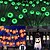 billige Halloween lys-3 stk solar halloween ildflue øjeæble græsplæne lys solar ahorn blad græskar string lights 6,5m 30leds efterår taksigelse udendørs vandtæt haveindretning heksehat halloween fest bar spøgelseshus balkon