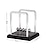 cheap Novelty Toys-Newton Cradle Balance Ball Educational Stainless Steel PP (Polypropylene) For Boys and Girls Home
