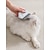 billige Hundepelspleje og -trimning-Hunde Katte Pelsbørste ABS + PC Kamme Bærbar Massage Vaskbar Holdbar Nem at Bruge Kæledyr Plejemidler Flerfarvet 1
