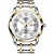 tanie Zegarki kwarcowe-luksusowe męskie zegarki świecący wodoodporny zegarek ze stali nierdzewnej kwarcowy męski zegarek z datą i kalendarzem biznesowy zegarek na rękę relogio masculino