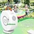billige Sport og moro utendørs-boblemaskin automatisk bobleblåser elektrisk boblemaskin rotert 90°/360° for barn voksne usb oppladbart batteri bærbar boblemaskin for moro utendørs leketøy