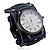 cheap Quartz Watches-A3850 Punk Vintage Hand Stitched Cowhide Large Dial Watch Hip Hop Men&#039;s Leather Bracelet Wat