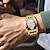 cheap Mechanical Watches-Men Mechanical Watch Luxury Large Dial Fashion Business Hollow Skeleton Tourbillon Luminous Waterproof Leather Watch