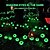 billige Halloween lys-3 stk solar halloween ildflue øjeæble græsplæne lys solar ahorn blad græskar string lights 6,5m 30leds efterår taksigelse udendørs vandtæt haveindretning heksehat halloween fest bar spøgelseshus balkon