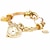 Недорогие Кварцевые часы-Золотые, серебряные модные женские часы-браслет, женские наручные часы для девочек, круглые кварцевые часы с сердечком и сердечком