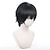 economico Parrucche Anime-Anime Toji Fushiguro Parrucche Cosplay Festa Nera Parrucche di Halloween
