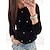 cheap Sweaters &amp; Cardigans-Women&#039;s Pullover Sweater Jumper Jumper Ribbed Knit Beads Regular Crew Neck Solid Color Outdoor Daily Stylish Casual Fall Winter Black White XS S M