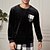 billiga Pyjamas-Herr Vardagsklädsel Sovkläder Pyjamas set Pyjamastopp och byxa 2 delar Rutig Stylish Ledigt Komfort Hem Dagligen Flanell Komfort Rund hals Långärmad Pullover Joggarbyxor Elastisk midja Sommar Vår Vit