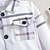 cheap Outerwear-Toddler Boys Coat Outerwear Plaid Long Sleeve Coat Casual Fashion Daily White Fall Winter 3-7 Years