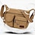 cheap Men&#039;s Bags-Men&#039;s Crossbody Bag Shoulder Bag Hobo Bag Canvas Outdoor Daily Holiday Zipper Large Capacity Foldable Lightweight Solid Color Small brown Large black Large green
