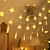 preiswerte LED Lichterketten-Outdoor-Camping-Eiswürfel-Lichterkette, Sterne, Lichterkette, 1,5 m, 3 m, batteriebetriebene LED, Weihnachten, Neujahr, Party, Urlaub, Garten, Balkon, Outdoor-/Innendekoration
