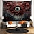 cheap Trippy Tapestries-Creepy Eyes Hanging Tapestry Wall Art Large Tapestry Mural Decor Photograph Backdrop Blanket Curtain Home Bedroom Living Room Decoration Halloween Decorations