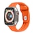 abordables Bracelets Apple Watch-Bracelet Sport Compatible avec Bracelet Apple Watch 38mm 40mm 41mm 42mm 44mm 45mm 49mm Élastique Robuste Ajustable Silicone Bracelet de remplacement pour iwatch Ultra 2 Series 9 8 7 SE 6 5 4 3 2 1