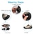 זול קמפינג וטיולים-24 דוקרנים שיניים כיסויי נעליים נגד החלקה - מושלם עבור מתיחה בחורף והליכת שלג בחוץ