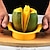 Недорогие Для фруктов и овощей-Нож для нарезки манго из нержавеющей стали, делитель для фруктов, нож для нарезки манго, нарезка для фруктов и яблок