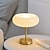 tanie Lampa stołowa i podłogowa-lampa stołowa kreatywna szklana lampka nocna lampa stołowa nowoczesna minimalistyczna lampka nocna lampka nocna sypialnia salon gabinet lampka nocna dekoracyjna mała lampa stołowa lampka nocna
