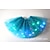 baratos Luzes decorativas-Saias de tule com led para meninas iluminadas fantasias de cosplay para festival de balé feminino para decoração de festa brilhante presentes de fadas para crianças