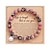 abordables Accessoires portables-Bracelet pendentif amour zèbre rose, fait à la main, perles, carte cadeau de vacances, festival, à la mode