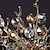 baratos Candeeiros de Parede de Cristal-Lâmpada de arandela led brilhante ramo de cristal 25/40cm minimalista montagem na parede luminária luzes internas para sala de estar quarto 110-240v