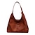 cheap Handbag &amp; Totes-Women&#039;s Shoulder Bag PU Leather Daily Zipper Large Capacity Waterproof Solid Color Black Brown Beige
