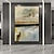 baratos Pinturas Abstratas-conjunto de pintura a óleo abstrata sem moldura de 3 galeria moderna e minimalista arte de parede paisagem sala de estar quarto cozinha decoração