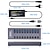 levne USB rozbočovače-100‑240v 10 port 60w USB 3.0 rozbočovač s jednotlivými vypínači LED diody hliníkové slitiny pouzdro usb 3.0 dokovací stanice 60w 12v 5a napájecí adaptér