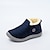 cheap Women&#039;s Sneakers-Men&#039;s Women&#039;s Sneakers Boots Slip-Ons Snow Boots Waterproof Boots Winter Boots Daily Solid Color Fleece Lined Booties Ankle Boots Winter Embroidery Zipper Flat Heel Round Toe Casual Minimalism Walking