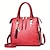 cheap Handbag &amp; Totes-Women&#039;s Handbag Crossbody Bag PU Leather Office Shopping Daily Zipper Adjustable Large Capacity Durable Crocodile Dark Brown Black Red