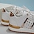 Χαμηλού Κόστους Γυναικεία Sneakers-Γυναικεία Αθλητικά Παπούτσια Slip-Ons Μεγάλα Μεγέθη Πάνινα παπούτσια ΕΞΩΤΕΡΙΚΟΥ ΧΩΡΟΥ Καθημερινά Καλοκαίρι Επίπεδο Τακούνι Βίντατζ Καθημερινό Τρέξιμο Φουσκωτό πηνίο Δαντέλα μέχρι πάνω